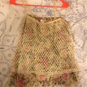 Free People Floral Lace Top 🤩🙌🏻